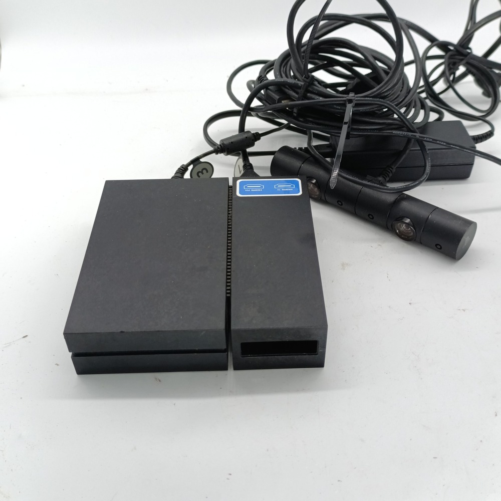 Sony PlayStation VR Processor CUH-ZVR1 PS4 Camera CUH-ZEY2 w/ PSU Untested a2